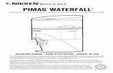 Aqua Pour Manual - Lumasun · El Sistema de Agua y Gravedad PiMag Waterfall es probado y certificado por la WQA (Asociación de la ... • Remove mineral stones from package, rinse