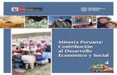 Minería Peruana: Contribución al Desarrollo Económico … · Minería Peruana: Contribución al Desarrollo Económico y Social 5 AGRADECIMIENTO A las poblaciones de las zonas más