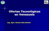 Biotecnología en Venezuela - innovaven.org · producido cultivos transgénicos no ha habido ningún informe verificable de que causen algún daño importante a la salud o ... –Honduras