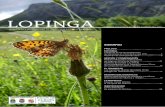 LOPINGA - Parque Nacional Picos de Europaparquenacionalpicoseuropa.es/wp-content/uploads/2016/09/revista... · sección Reseñas bibliográficas, comentamos el artículo de Fernando