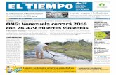 PREGUNTA DE LA SEMANA: ONG: Venezuela …media.eltiempo.com.ve/EL_TIEMPO_VE_web/45/diario/docs/... · tramos con el gran pozo de petróleo”. Sorprendida estaba el ama de casa Luisa