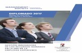 DIPLOMADO 2017 - Revista Management Societymanagementsociety.net/education/pdf/BROCHURE_DIPLOMADO_-_P… · • Modelos y técnicas de evaluación de talento y potencial. ... De la