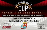 TORNEO FÚTBOL 7 ALEVINES Y BENJAMINES · La COLMENAR CUP se jugará de acuerdo a las reglas de la R.F.E.F. 2. FORMATO DEL TORNEO: ... Diferencia de goles en general 3. Mayor número