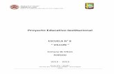 Proyecto Educativo Institucional -  · decretos Nº 40/96 y 240/99 de objetivos fundamentales y contenidos mínimos para la enseñanza básica chilena, ... NT2 1 1 33 35 Educación