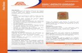 PASA® ASFALTO OXIDADO - pasaimper.com · Descripción Impermeabilizante de Asfalto sólido de alta calidad y de aplicación en caliente a base de asfalto oxidado, ideal para aplicar