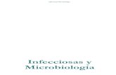 Infecciosas y Microbiología · Peritonitis y Absceso peritoneal. ... fosfolipídica y matriz proteica; a diferencia de esta carecen de es- ... Comparación entre procariotas y eucariotas