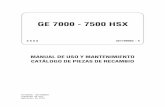 GE 7000 - 7500 HSX - MOSA motosoldadoras y grupos ... electrogenos/GE-70… · Para MOSA esta certificación no es un punto de llegada, sino un compromiso ... Antes de poner la máquina