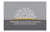 MINISTERIO DE ECONOMMINISTERIO DE … · REPREPÚ ÚÚÚBLICA ORIENTAL DEL URUGUAYBLICA ORIENTAL DEL URUGUAY. MEF Estrategia de promoción ... relación I/PBI de forma de aumentar