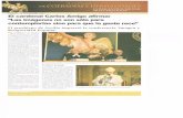 16 2007 MURCTA, El cardenal Carlos Amigo afirma: … · El Cardenal Amigo durante su intervención junto a monseñor Gil Hellín El arzobispo de Sevilla durante la homilia de la celebración