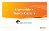 Bienvenido a Banco Galicia - Colegio de Arquitectos ... Arquitectos.pdf · • 2 Tarjeta de Crédito Visa, Mastercard o American Express sin gastos de emisión, renovación ni resumen.