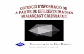Universitat de les I B - dtic.upf.edujblat/material/charm/jverdera(1).pdf · Versatile Camera Calibration Technique for HighAccuracy 3D Machine Vision Metrology Using Off-the-Shelf