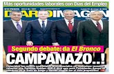 Segundo debate: da El Bronco CAMPANAZO..diarioimagenqroo.mx/noticias/wp-content/pdfedit/pdfarchive/2018/... · Focos rojos en Cancún Derecho de réplica Recibo información, comentarios,