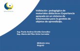 Ing. Paola Andrea Giraldo González Esp. María del …repositorio.bibliotic.info/IMG/pdf/bibliotic2014-presentacion-u... · Espacios flexibles y abiertos al aprendizaje, para desarrollar