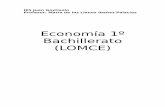 Economía 1º Bachillerato (LOMCE)iesjuangoytisolo.es/.../programacion-1-economia-17-18.pdf · del Bachillerato, recoge que el estudio y la formación en ... Contenidos Bloque 1.