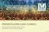 PRESENTACIÓN CASO CLÍNICO. - endocrinologia …endocrinologia-jalisco.org/casos/enero 2013.pdf · Márgenes irregulares o microlobulados 48.3-80% Desorganización o vascularidad