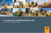 LA GAMA DE CONSTRUCCIÓN JCB hay una excavadora JCB que se ajusta a cada aplicación de excavación. Nuestra gama de excavadoras de orugas, vendidas en todo el mundo, se extiende a
