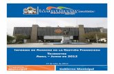 Informe de Avances en la Gestión Financiera Trimestre ...portal.monterrey.gob.mx/pdf/tesoreria/2012/.../informeavances2trim.pdf · Estado de Nuevo León, en donde se señala la obligación