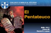 BIBL 1311 Otoño 2009 Prof. Daniel E. López El …enprofundidad.com/wp-content/uploads/2016/04/Clase-8-La-Primera... · Israel salieron de Egipto, el cuarto año del principio del
