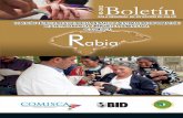 COMISIÓN TÉCNICA DE VIGILANCIA EN SALUD Y …comisca.net/sites/default/files/5Rabia 05-2012.pdf · BOLETÍN 05-2012 SALA REGIONAL DE SITUACIÓN DE SALUD RABIA INTRODUCCIÓN La rabia,