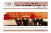 GACETA PARLAMENTARIA - congresodetlaxcala.gob.mx · En cumplimiento a lo ordenado por la Presidencia de la Mesa Directiva de este H, ... 81 y 82 fracción X de la Ley Orgánica del