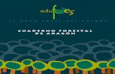 Cuaderno Forestal de ARAGÓN - edufores.com · 4 El Bosque.Uso sostenible de los recursos forestales En Aragón hay dos grandes zonas montañosas: la Cordillera Pirenaica y el Prepirineo