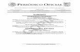PODER EJECUTIVO SECRETARÍA DE GOBERNACIÓNpo.tamaulipas.gob.mx/wp-content/uploads/2017/01/cxlii-8-180117F.pdf · la Ley Federal de Presupuesto y Responsabilidad Hacendaria y el Presupuesto