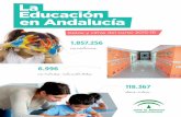 La Educación en Andalucía - juntadeandalucia.es inicio de curso.pdf · alumnas y alumnos, 38.665 en centros públicos. profesionales, 4.726 de ellos en centros ... Todo el alumnado