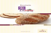 Recetario - EspañolFITBERRY_uplId... · FITBERRY: Selección de recetas Índice de elaborados 1/ Pan 2/ Pan de molde 3/ Pan con semillas y chía 4/ Pan con yogur y semillas 5/ Snacks