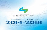 INFORME DE TRABAJOS 2014-2018 - mem.gob.do filecontenido informe de trabajos 2014-2018 del ministerio de energÍa y minas de la repÚblica dominicana ..... 6 sentando las bases para