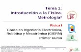 Tema 1: Introducción a la Física. Metrología*GIERM)/Apuntes/FI GIERM pdf 15-16/2 EG... · 101 deca da 102 hecto h 103 kilo k 106 mega M 109 giga G 1012 tera T 1015 peta P 1018