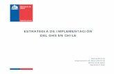 ESTRATEGIA DE IMPLEMENTACIÓN DEL GHS EN CHILE · Globalmente Armonizado de Clasificación y Etiquetado de ... objetivos de la estrategia de ...