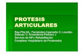PROTESIS ARTICULARES [Modo de compatibilidad]serglo.es/congresos/2016/RHB/PPT/1.8.PROTESISARTICULARESPPT.pdf · PROTESIS ARTICULARES ReyRey--Pita ML; Fernández Pita ML; Fernández--Caamaño