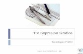 T3: Expresión Gráfica - tecnologiamv.weebly.comtecnologiamv.weebly.com/uploads/4/5/2/8/4528089/ud2_expr_grfica... · El boceto es un dibujo que da una idea general del objeto a