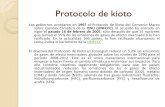 1997 el Protocolo de Kioto del Convenio Marco ONU (UNFCCC ...electivaycontexto.wdfiles.com/local--files/ambiental/kioto.pdf · que suman el 55% de las emisiones de gases de efecto