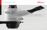Línea Leica StereoZoom S6 D... · 4 ) Leica S6 T completo con base disipadora de tensión Las siguientes cuatro portaópticas se han optimizado para la inspección visual y tridimensional