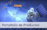 Portafolio de Productos - Satcom Colombia · soluciones rentables en la provisión simultánea de datos y voz en banda ancha, globalmente, y a través de una antena compacta. FleetBroadband