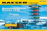 Bienvenidos a la Bauma 2010 - kaeser.es · rar los sistemas de aire comprimido como un conjunto ... La redacción no se hace responsable de los ... permite que el compresor produzca