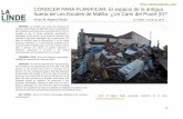 Nos interesamos por: CONOCER PARA PLANIFICAR. El …lalindearqueologia.com/wp-content/uploads/2016/07/02Conocer para... · Fuera de la antigua ciudad amurallada de Valencia, ... de