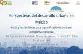 Perspectivas del desarrollo urbano en México · Perspectivas del desarrollo urbano en ... 78% de la población vive en zonas urbanas y 67% de las emisiones de GEI2 ... Inventario