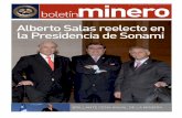 Alberto Salas reelecto en la Presidencia de Sonami - Chile · “Retomar la confianza del país nos va a costar mucho tiempo ... los ex presidentes de SONAMI, además del asesor ...