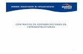 CONSERVACIONES Rev.02 [Modo de compatibilidad] · AUDECA. Conservación de Infraestructuras Principales contratos ejecutados y en ejecución. Mº FOMENTO. D.G. CARRETERAS PROVINCIA