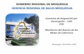 GOBIERNO REGIONAL DE MOQUEGUA GERENCIA REGIONAL DE … Metas de... · • Asistencia técnica al personal responsable del registro y digitación en el correcto registro y procesamiento