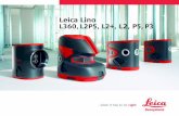 Leica Lino L360, L2P5, L2+, L2, P5, P3 · Comprobar el punto inferior de la plomada: Estacionar el láser sobre un trípode o sobre un soporte para pared cerca del punto A1 a una