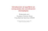 Introduccion al equilibrio en compuestos de coordinacion …depa.fquim.unam.mx/amyd/archivero/15.Complejosintroduccion_9309.pdf · ligandos bidentados Compuestos de coordinación