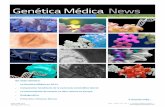 Genética Médica News · Unidad de Genética y Diagnóstico Prenatal ... • Efectos de la acumulación de mutaciones en P53 en el desarrollo de leucemia mieloide ...