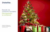Estudio de consumo navideño Recuperando la confianza · Estudio de consumo navideño 2015 Tendencias clave 3 3. Compras - Los regalos más deseados y los más comprados empiezan
