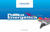 Política Contactos / Contacts Energéticabiblioteca.olade.org/opac-tmpl/Documentos/old0358.pdf · N58-63 y Fernandez Salvador ... así como las proyecciones nacionales a nivel regional