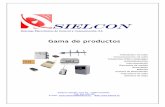 SIELCON Sistemas Electrónicos de Control y Comunicación ... · Incluye placa base de control, tarjeta de control para 1 salida a solenoide tipo match 12V DC, radio de comunicaciones,
