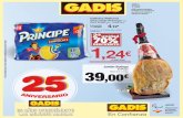 El Pozo 39 - Gadis || Tu supermercado de cercanía. · Precios válidos del 22 al 28 de septiembre de 2016 para los Gadis de Galicia Llevando 2 la Unidad sale a 2,68€ (2,98€ Kilo)