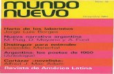 Diciembre 1967 - periodicas.edu.uyperiodicas.edu.uy/o/Mundo_Nuevo/pdfs/Mundo_Nuevo_18.pdf · Argentina, la fértil. A. pesar de los graves problemas pollticos. y. económicos que